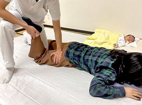 産後の骨盤調整